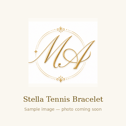 Stella Tennis Bracelet 7 in — Maison Aurora jewelry